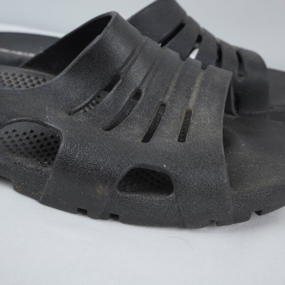Okabashi Eurosport‎ Unisex Black Sandals Size LL Men's 9/10 Women's 11/12 - Picture 3 of 9